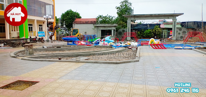 Công trình đồ chơi ngoài trời tại Vĩnh Phúc