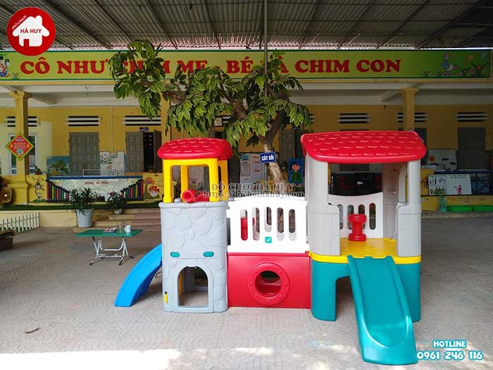 Sản xuất lắp đồ chơi vận động thú vị cho trường mầm non ở Nam Định