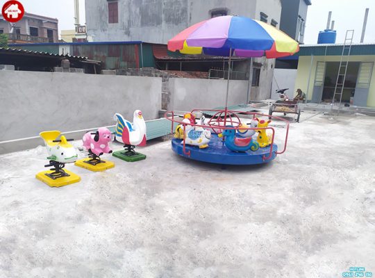 Lắp đặt đồ chơi vận động và nội thất cho trường mầm non tại Thái Bình