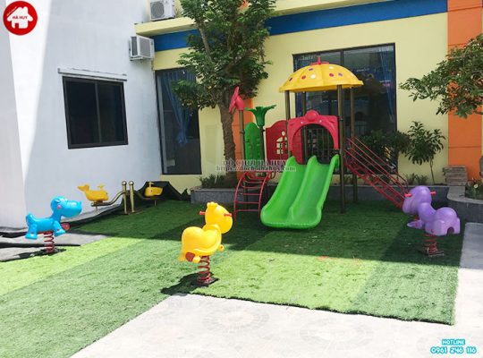 Sản xuất đồ chơi vận động ngoài trời cho khu vui chơi trẻ em tại Quảng Bình
