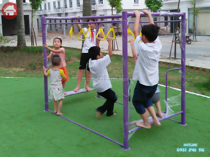 Top 5 đồ chơi vận động ngoài trời cho trẻ em tại sân chơi tập thể khu dân cư