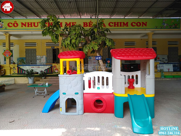 Lắp đặt bể bóng bọc da, đồ chơi vận động tại Nam Định
