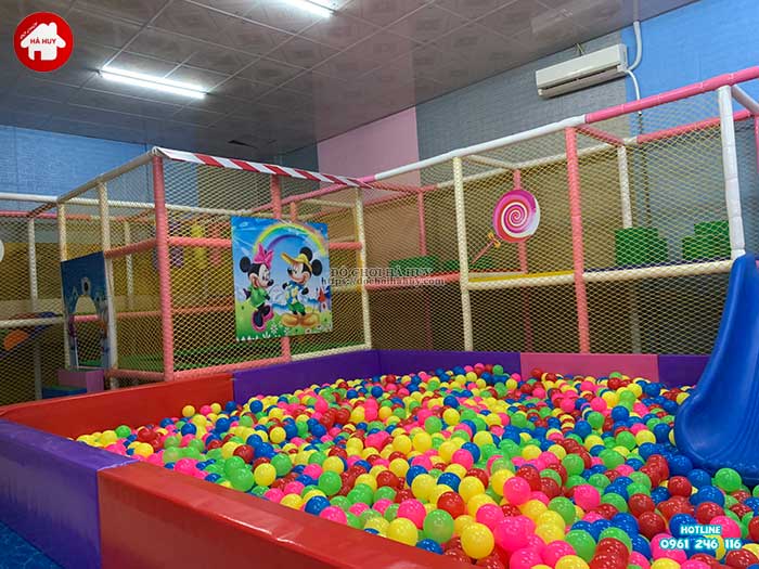 Thi công nhà liên hoàn khu vui chơi trẻ em có phí tại Ứng Hòa, Hà Nội